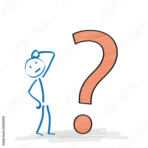 Stickman Big Question