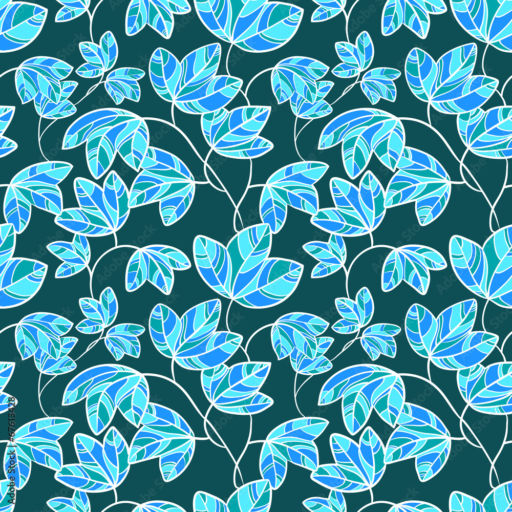 Ivy seamless pattern Ivy seamless pattern