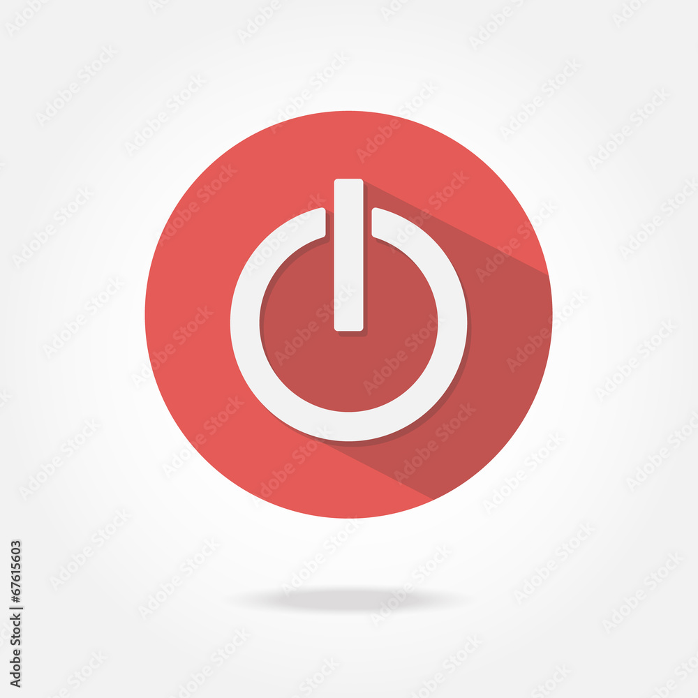 Flat start icon. Flat start icon.