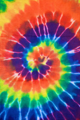 colorful tie dye fabric texture background
