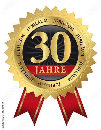 30, Jahre Jubiläum