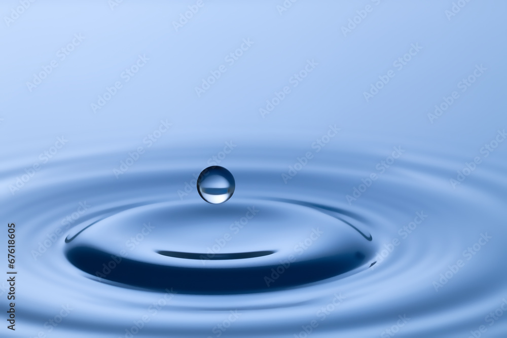 Falling drop Falling drop