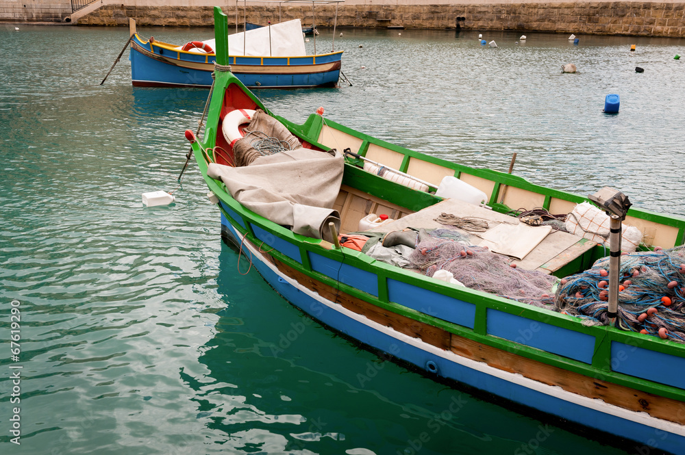 Obraz premium Fish boat