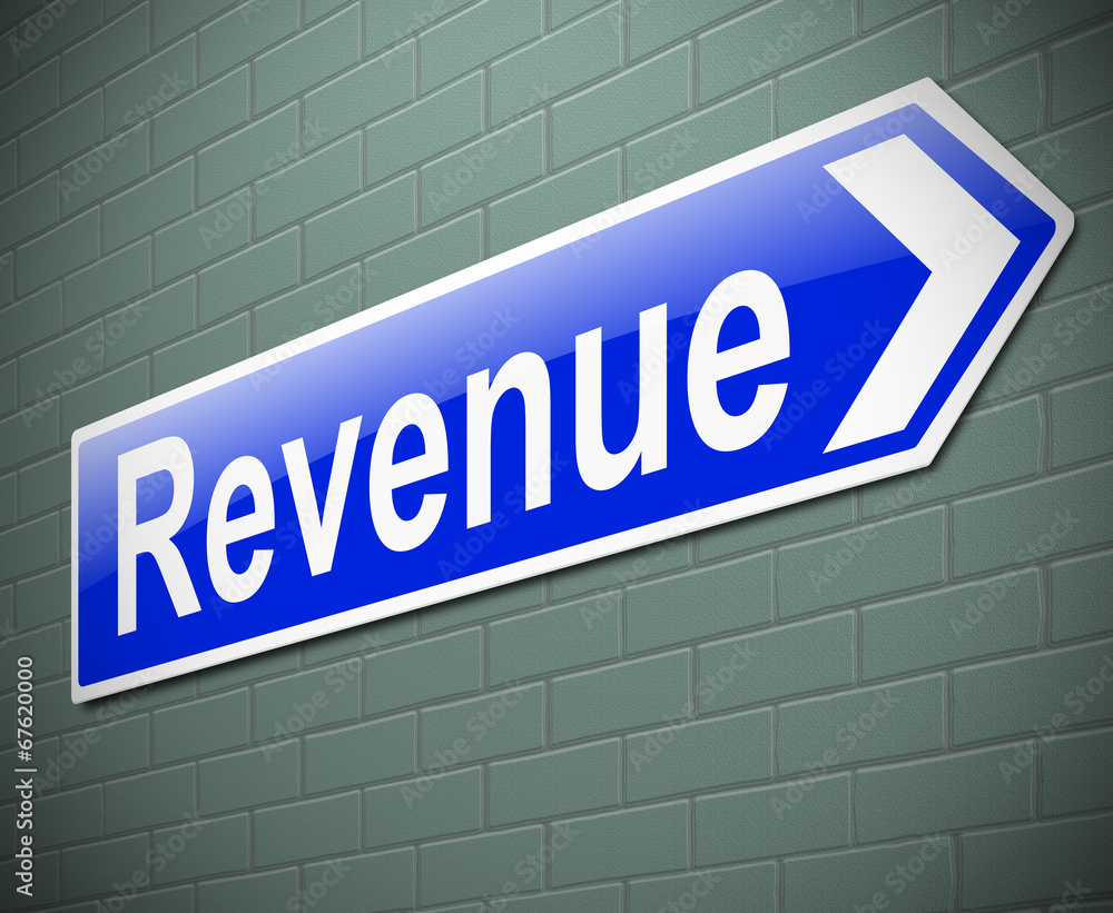 Obraz premium Revenue concept.
