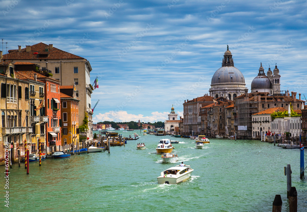 Grand Canal and Basilica Santa Maria, Venice