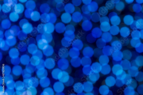 Blue bokeh abstract light backgrounds