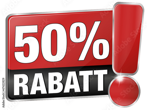 50 % Rabatt