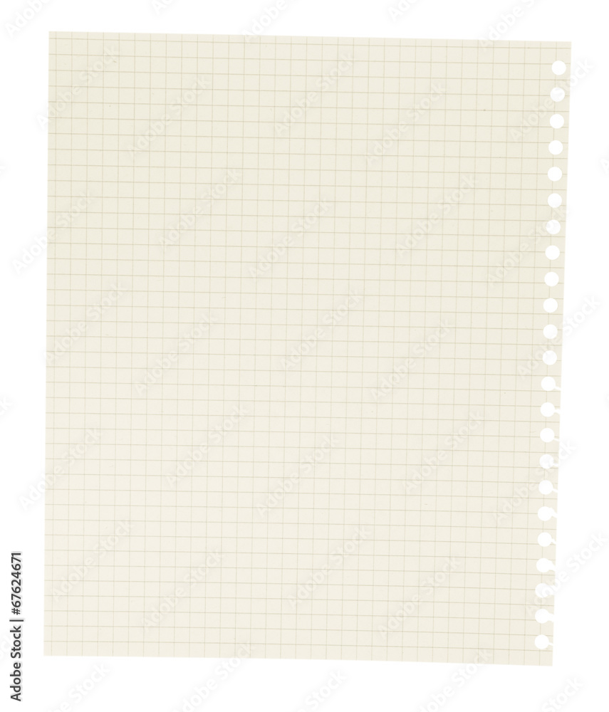 page ripped off from the notebook page ripped off from the notebook