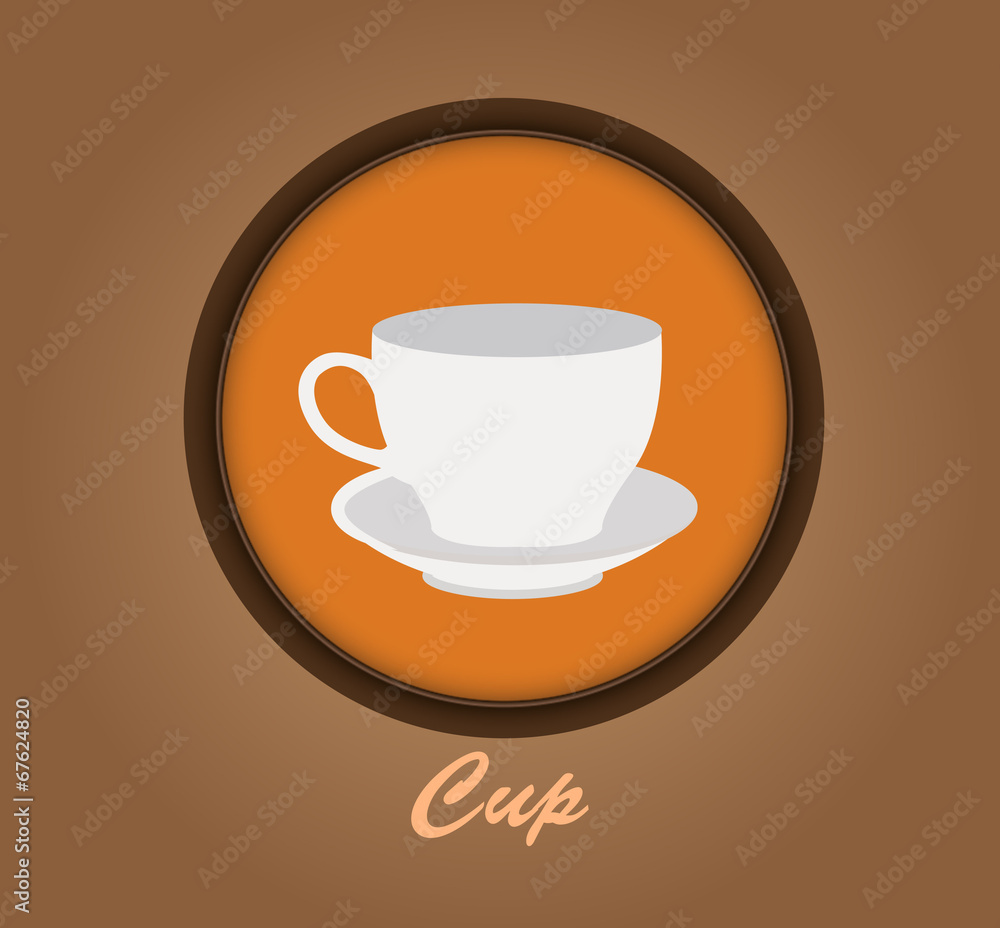 Obraz premium coffee cup icon