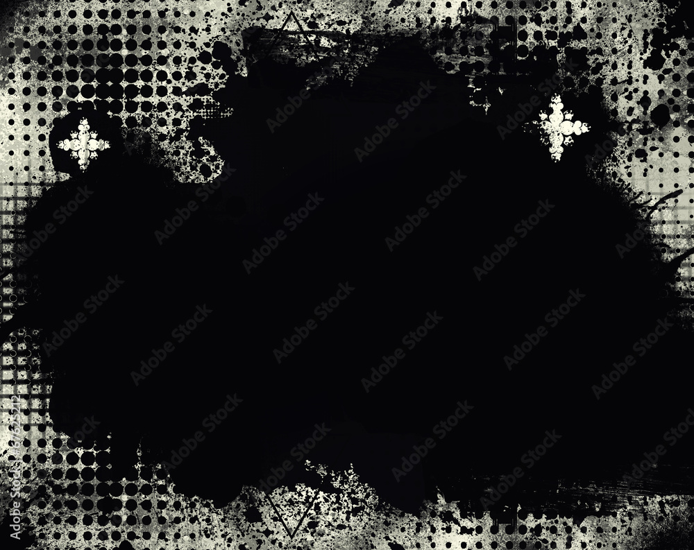Grunge retro style frame for your projects Grunge retro style frame for your projects