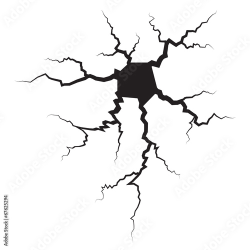 Earth Crack vector