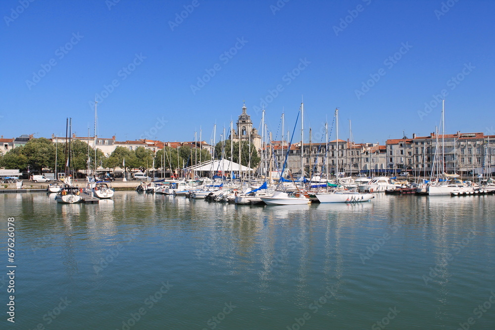 Vieux port de La Rochelle, France