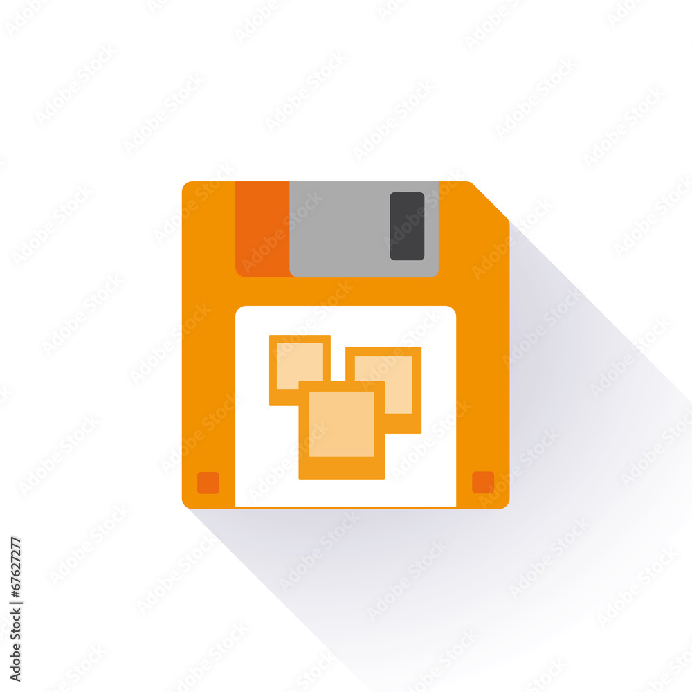 Floppy disk with a bunch of photos Floppy disk with a bunch of photos
