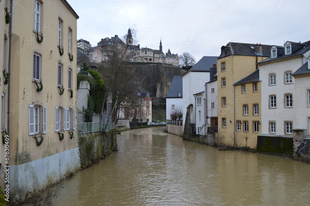 River on Luxembourg City