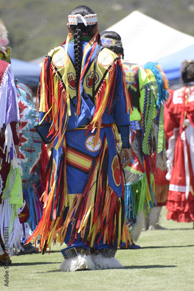 Native American Dancer's Regalia