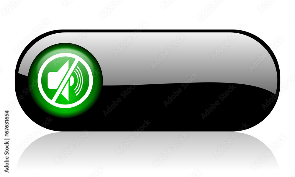 mute black glossy banner mute black glossy banner