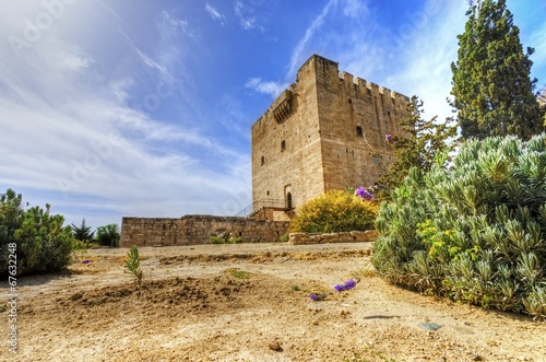 Photo Medieval castle of Kolossi, Limassol, Cyprus