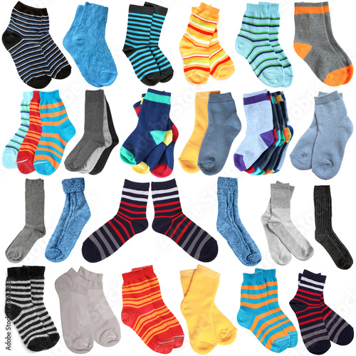 Selection of various socks
