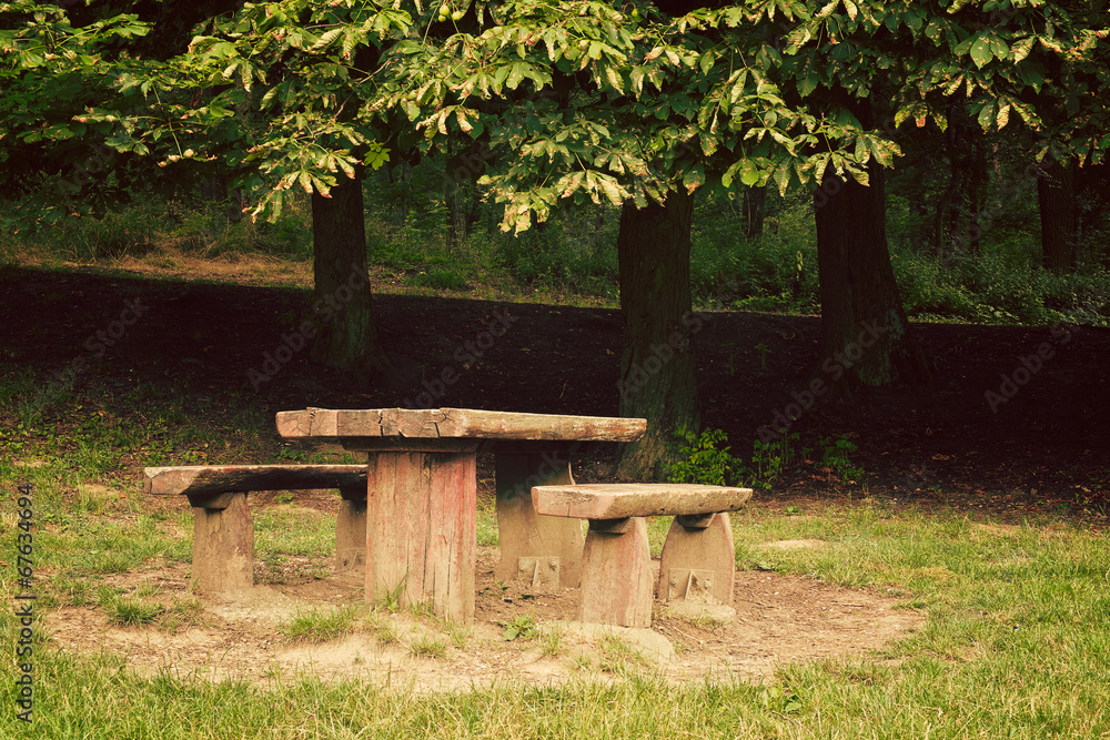 Naklejka premium Park