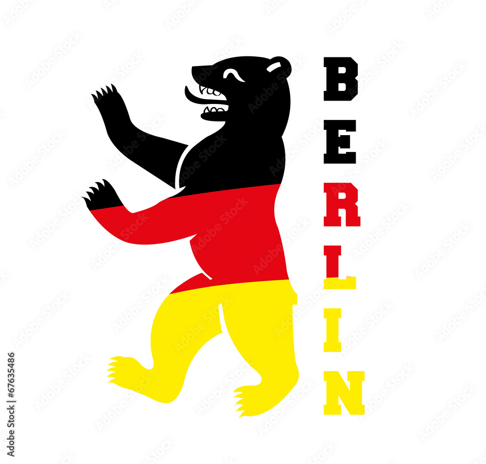 Fototapeta premium Berliner Bär