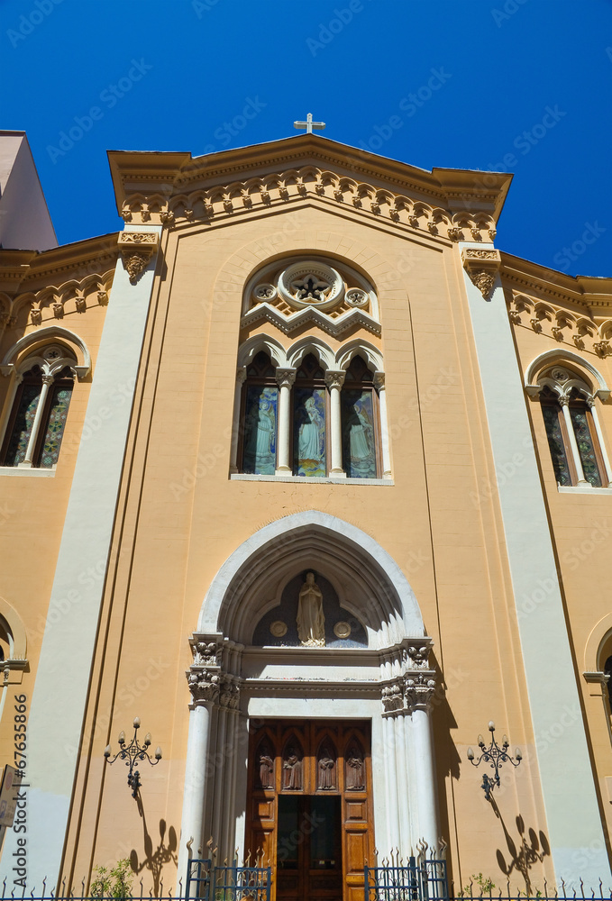 Church of Immacolata. Bari. Puglia. Italy.