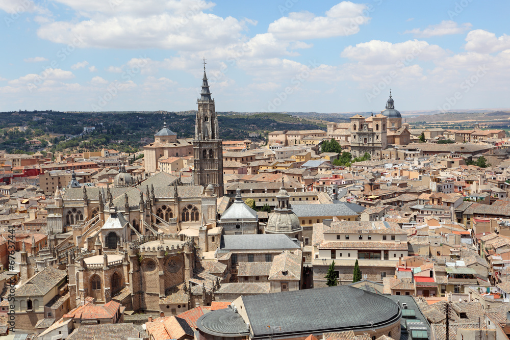 The old town of Toledo, Castilla-La Mancha, Spain