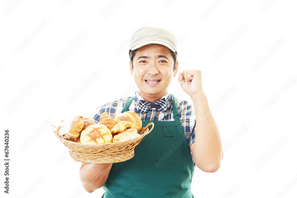 笑顔のウェイター 笑顔のウェイター