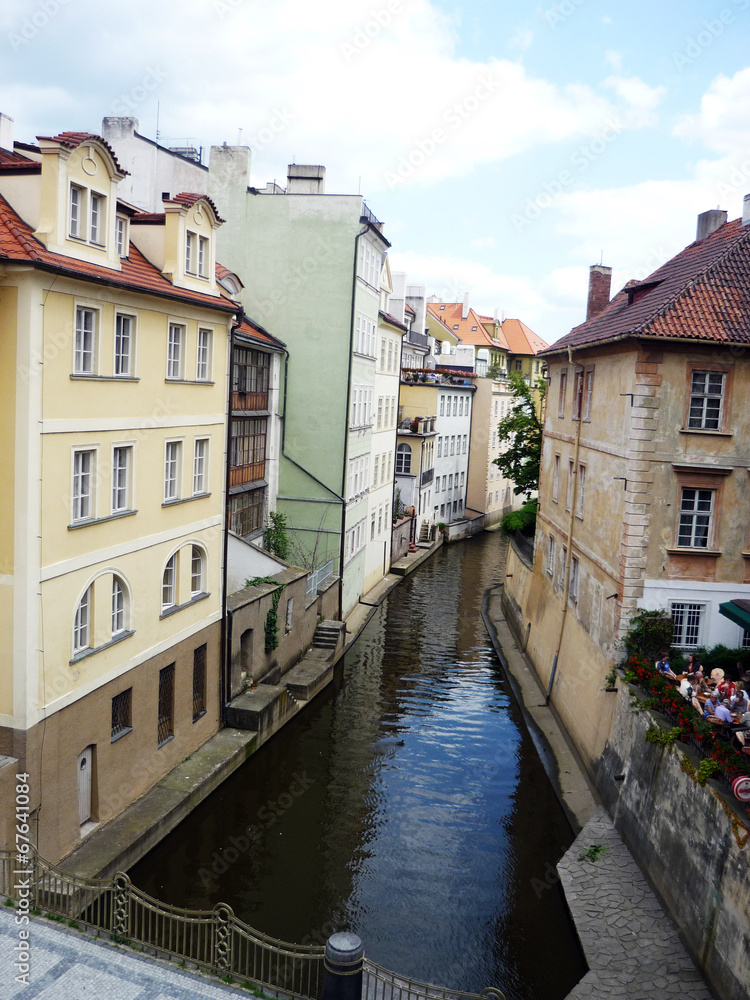 Canal en Praga