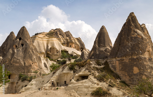 Mountain landscape, Goreme, Cappadocia, Turkey