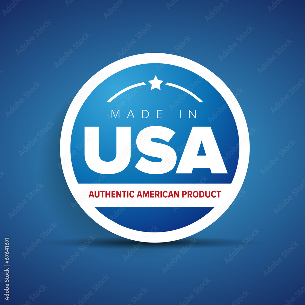 Made in Usa - authentic American product Made in Usa - authentic American product