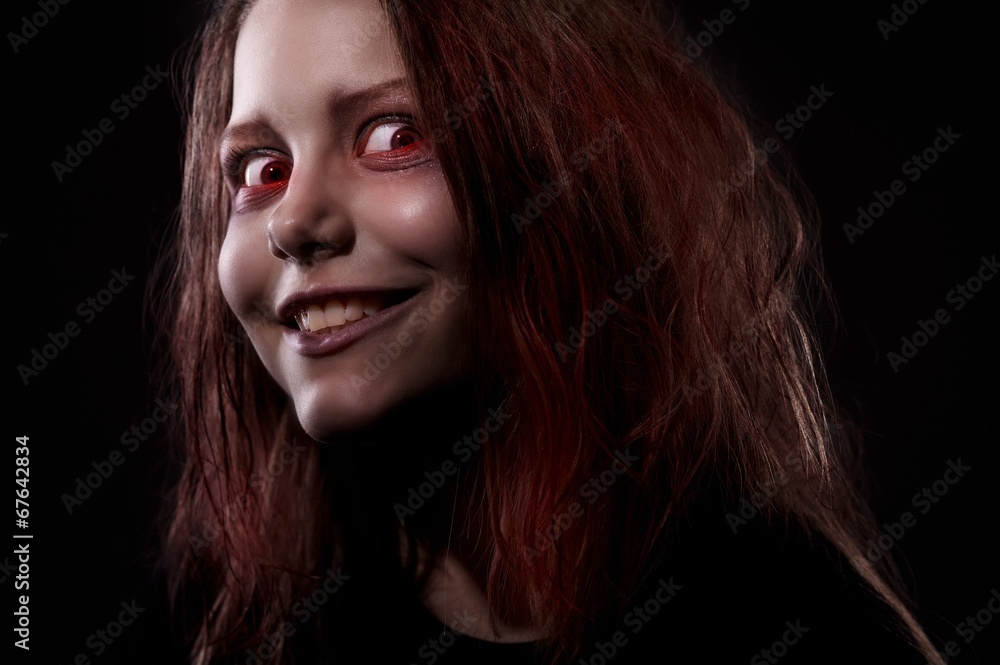 Girl possesst by a demon Girl possesst by a demon