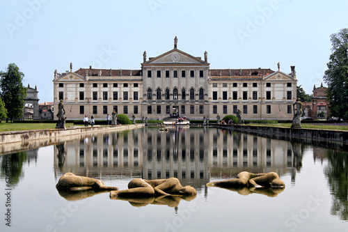 View of the italian national museum of Villa Pisani
