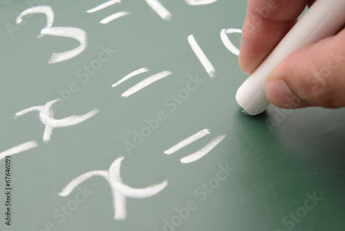 Tableau sur toile 教育イメージ―数学の授業