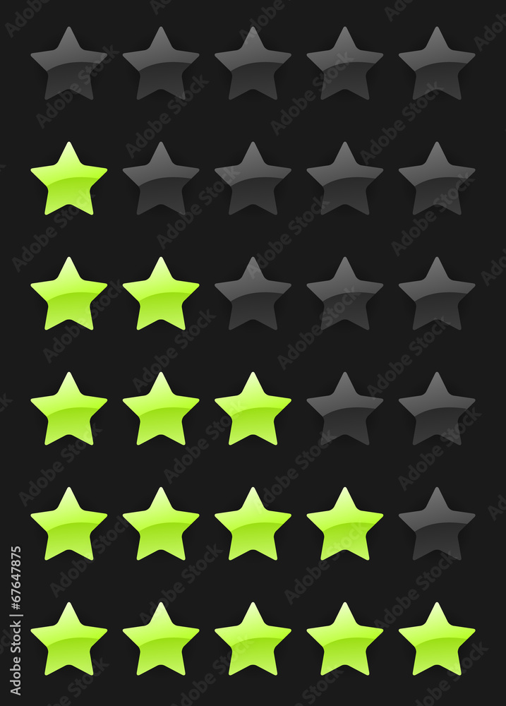 vector rating stars vector rating stars