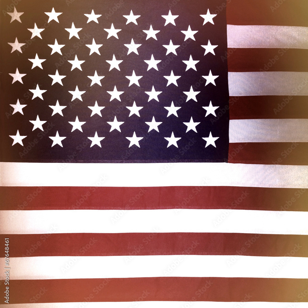 Retro American flag Retro American flag