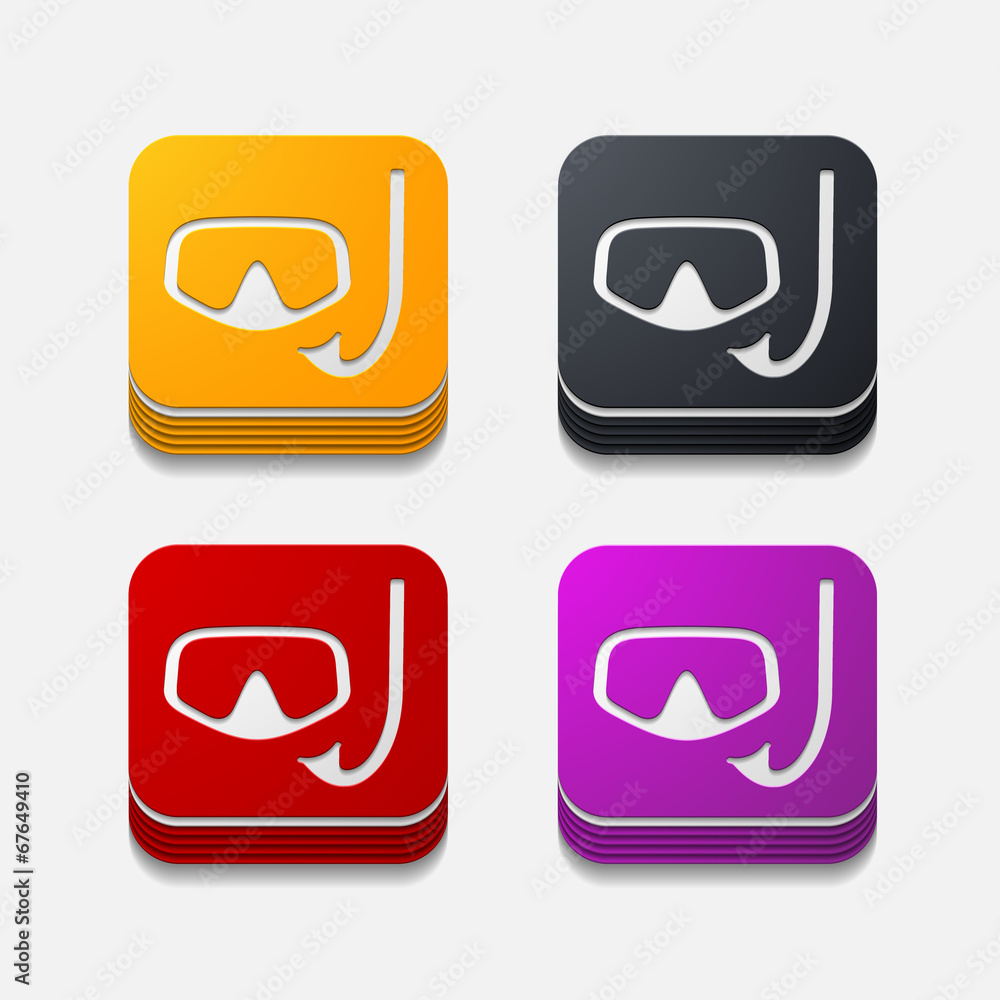 square button: mask square button: mask