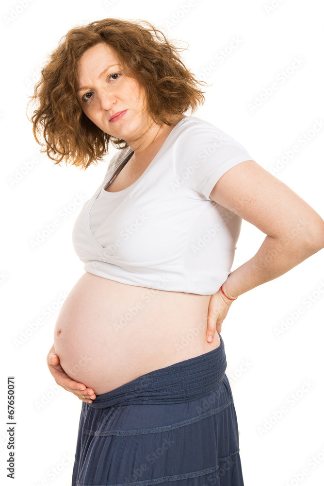 Pregnant woman started labor Pregnant woman started labor
