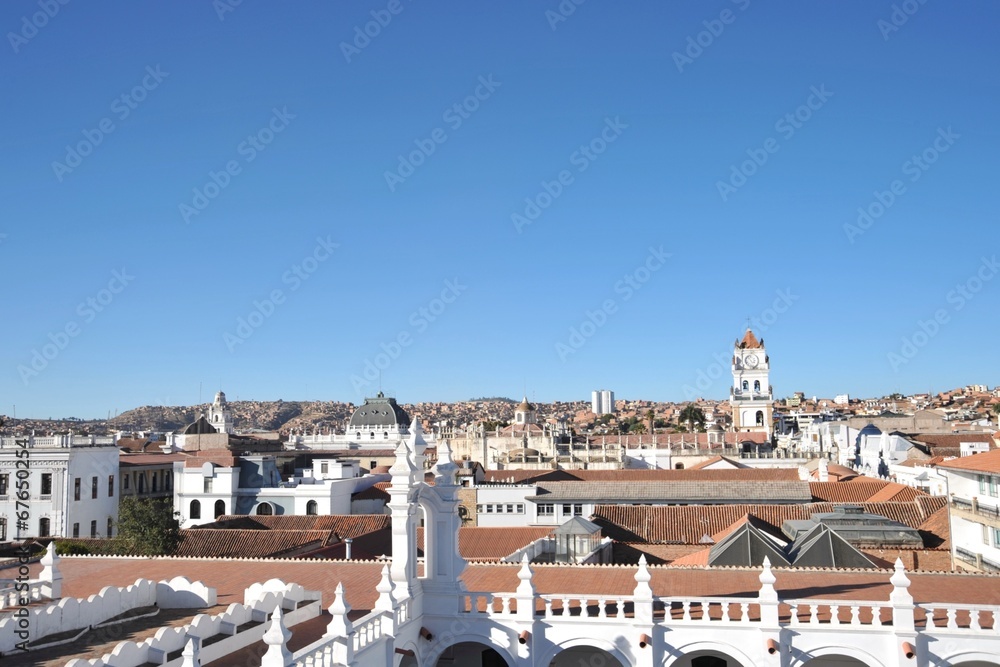 Fototapeta premium Sucre, Bolivia