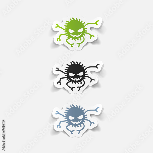 realistic design element: spider
