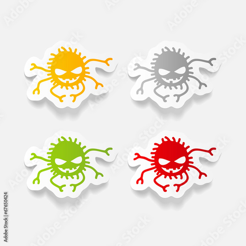 realistic design element: spider