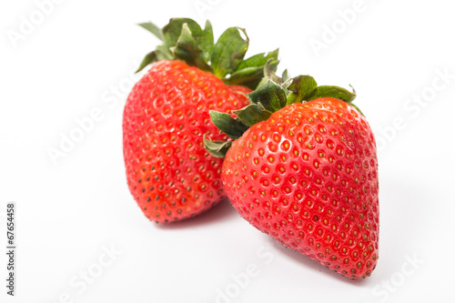 Strawberries berry isolated