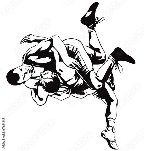 Greco-Roman wrestling photo