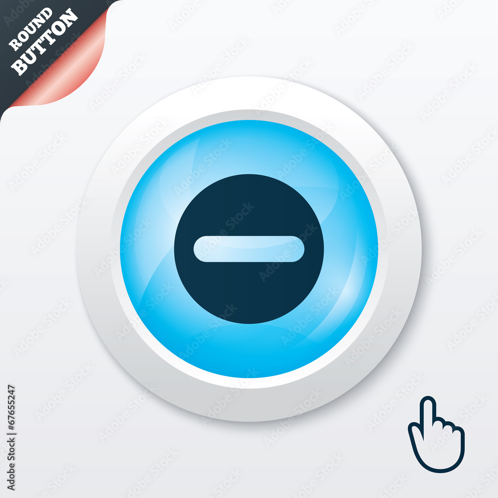 Minus sign icon. Negative symbol. Minus sign icon. Negative symbol.