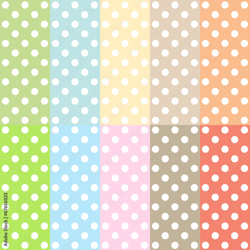 Polka dot pattern Polka dot pattern
