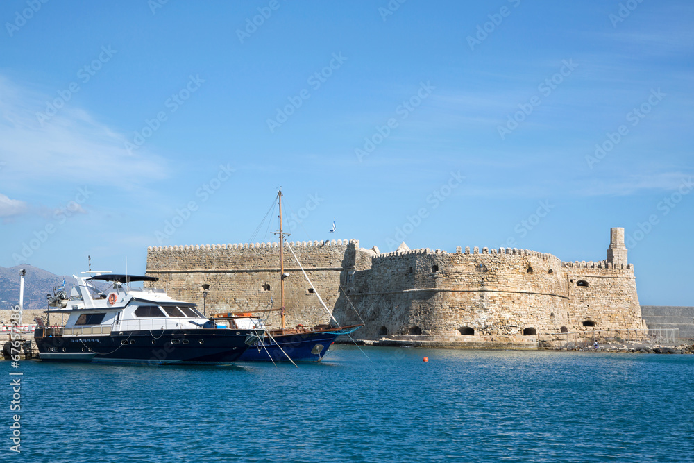 Venezianische Festung Koule in Heraklion auf Korfu.