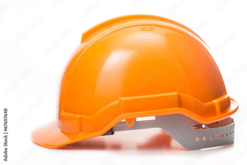 Safety helmet isolated with white background Safety helmet isolated with white background