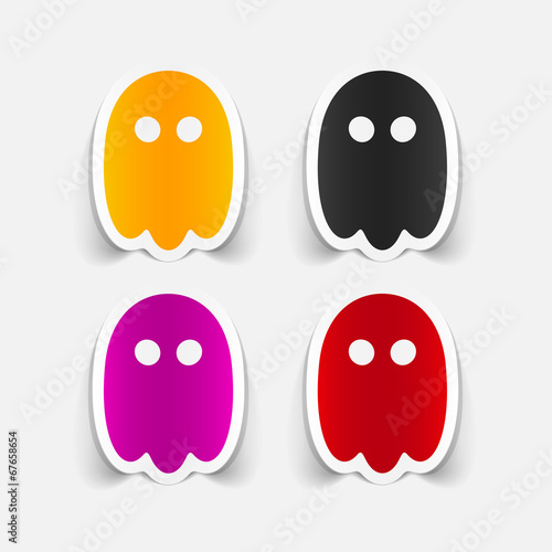 realistic design element: ghost