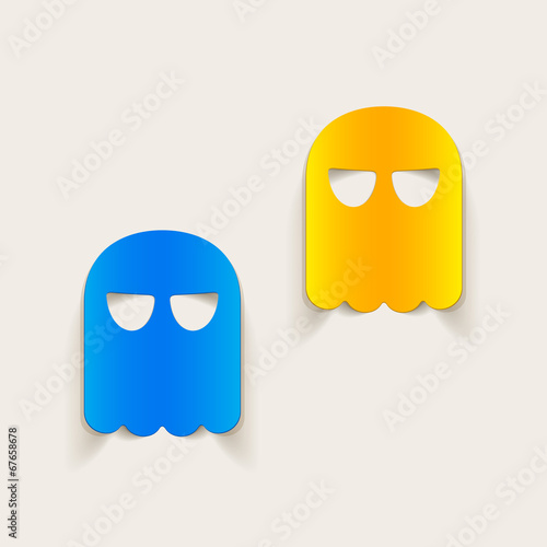 realistic design element: ghost