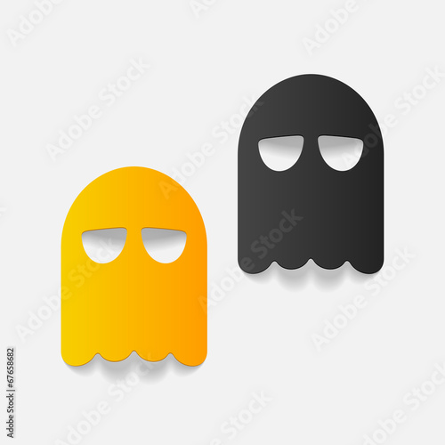 realistic design element: ghost