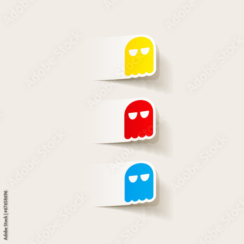 realistic design element: ghost